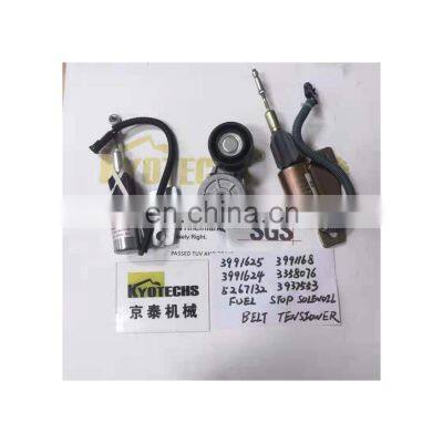 Excavator parts 3991625 3991168 3991624 3358076 5267132 3937553 FUEL STOP SOLENOID BELT TENSIONER