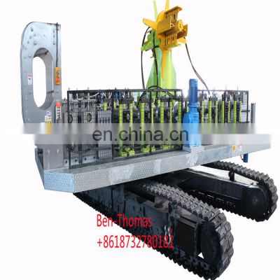 Unique Design Hot Sale Portable Metal Roofing Roll Rain Gutter Forming Machine