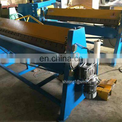 Factory Manufacture New 1*3000mm 3 Meters Bending Manual Pan Brake Folder for Sheet Metal photo-4