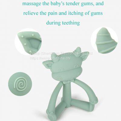 Baby Teether Toys Teething Cow Sheep Teething Toy by Weiqi photo-5