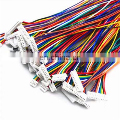 custom cable assembly 8Pin 12P molex 3.0 pitch male micro ferrule terminal harness tie 300v 2464 24awg pvc harness cable