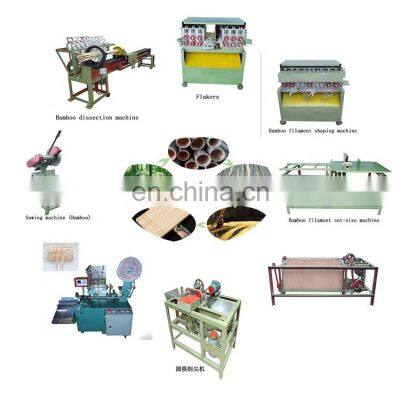 Bamboo Round Stick Production Line Disposable Bamboo Chopstick Processing Machine For Making Chopsticks