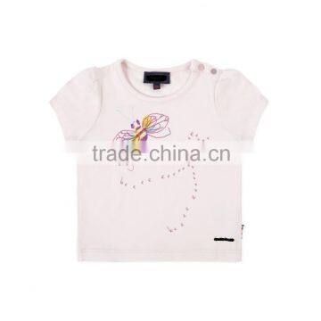 Baby Girls' Pink Print T-Shirt