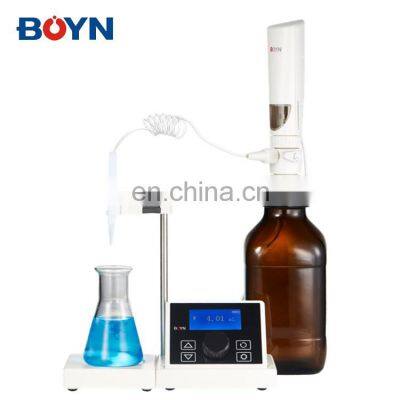 BNTIT- dTrite Electronic Titrator automatic digital burette with magnetic stirrer support