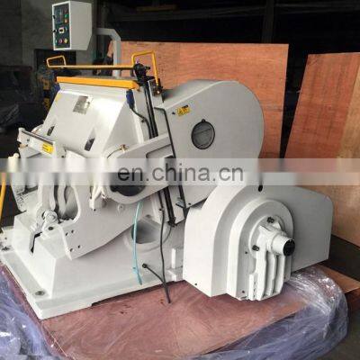 ML1040 CE Approved Heavy Duty Manual Feed Corrugated Paper Die Cutting and Creasing Machine, Paperboard Flatbed Plane Die Cutter photo-4