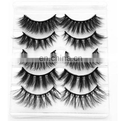 Private Label fake lashes 5 Pairs magnetic eyelashes wholesale eyelash extension kit