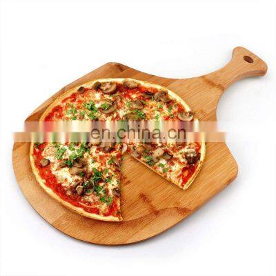 Wholesale Hot Sale Multifunction Premium Kitchen Household Bamboo Pizza Board