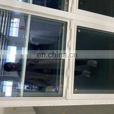 Hight Coyslity Door Snd Window Frame Single Hung Vertical Sliding Windows American Window and Door Upvc photo-5
