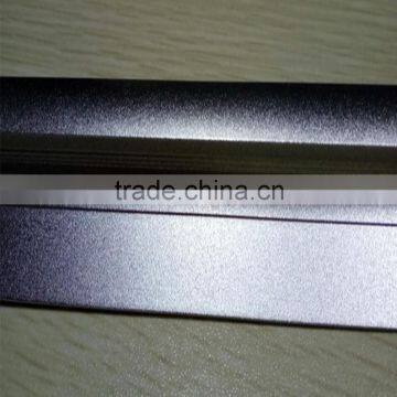 Popular Customized Sandblasting Bright Silvery Aluminium Profile for Ruler photo-6
