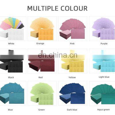 Wholesale Dental Bib Price Different Color Dental Bib Roll Waterproof Pink Black Disposable Dental Bib With Tie photo-2