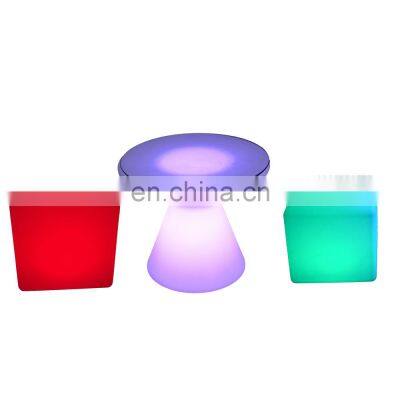 wholesale outdoor party decoration led chair cube