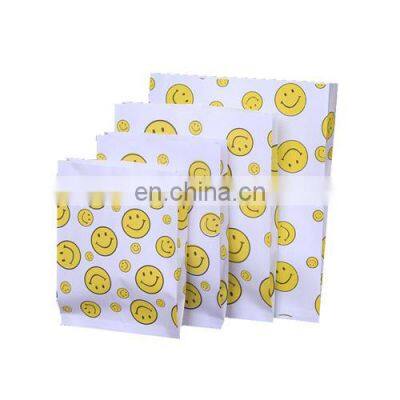 Customized Wholesale Good Grade Safe Grease Proof Paper Takeaway Fast Food Burger Wrapper Kraft Oil Proof Paper Bag photo-3