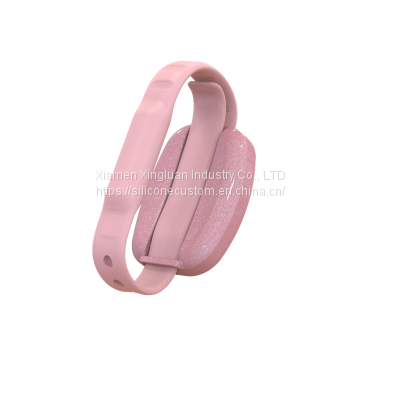 Candy Hand Warmers Matching Color Freely Adjustable Silicone Bracelet Small Thin Wholesalers and Manufactures photo-2