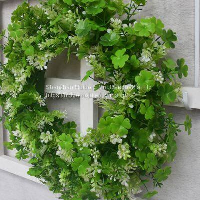 0.25kg Christmas Wreath With Ribbon and Bells, Outdoor Indoor Christmas Wreaths Garland Ornaments Christmas Decorations photo-3