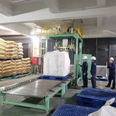 1000kg pro Sack Düngerpaste-Material in Tonnenschüttgut-Säcken, Automatische Wiege- und Verpackungsmaschine für Sackfüllung