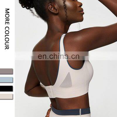 New Design Non-trace Adjustable Yoga Bra Top Gym Sports Wear Bra Fitness Yoga Bra Top Fashional Women Crop Top