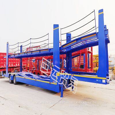 Vehicle transport semi-trailer Export car transport trailer Russian shipment of semi-trailers