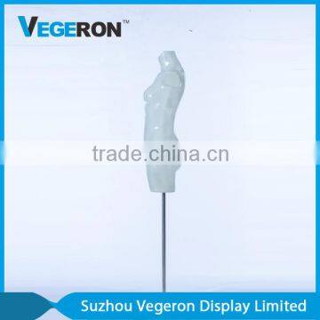Half Body Transparent Fiberglass Female Torso Mannequin photo-3