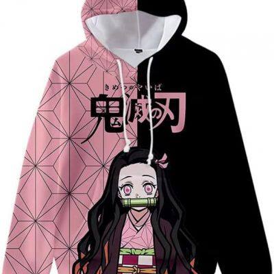 Anime Lemon Slayer Hoodies, Unisex 3D Printed Cosplay Cute Sweatshirt for Men Women