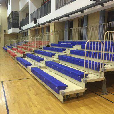 Indoor Stadium Gym Telescopic Bleachers Grandstand Tribune Seating Retractable Grandstands for Sport Event