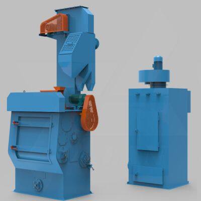 Most Advanced Automatic Steel Pipe Rust Removal Iron Track Crawler Type Shot Blasting Machine With Good Price