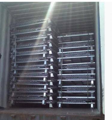 3 Sides Warehouse Wire Roll Cage photo-4