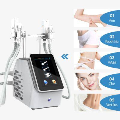 Face and Body Shaping Cold Treatment Machine Cold Tshock and Ice Plates for Fat-Freezing Body Contouring Face Tightening photo-4
