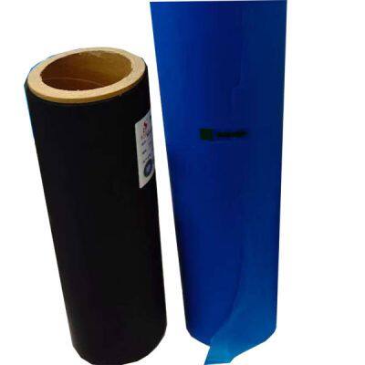 Black color BOPP  Soft touch laminating film , liking peach surface