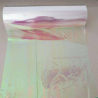 Цветной металлизированный голографический пластиковый пленочный рулон BOPP-фильма с голограммой для упаковки