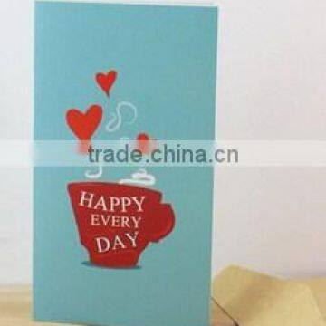 happy every day friendly paper message card