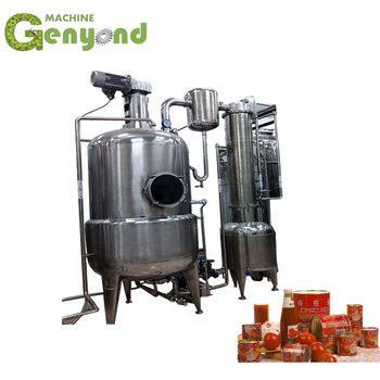 Tomatoes Paste Making Machine Automatic Tomato Paste Processing Plant
