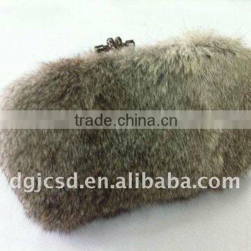 genuine fur ladies small handbags