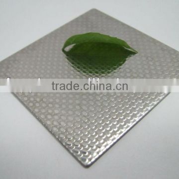 stainless steel press plate(linen pattern)