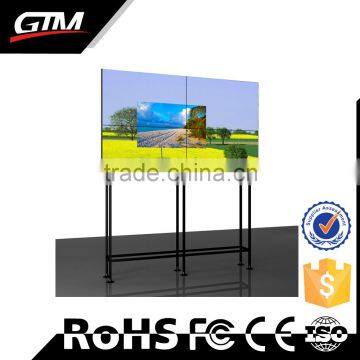 2*2pcs video wall kiosk Advertising Hd 55"Ultra Narrow Bezel Chinese Lcd Video Wall For