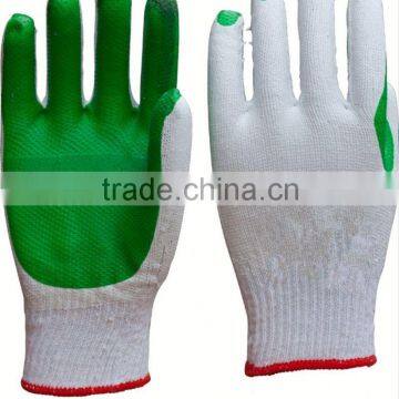 rubber coated cotton glove/laminated rubber latex glove
