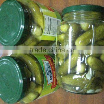 FRESH PICKLING CUCUMBER GLASS JAR 720ml