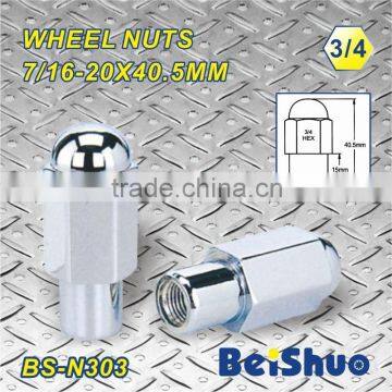 7/16-20X40.5MM HEX 3/4 wheel nut wheel accessory