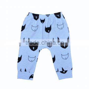 Fashion Children Casual Model Pure Cotton Printed Trousers Summer Baby Kids Clothes photo-2