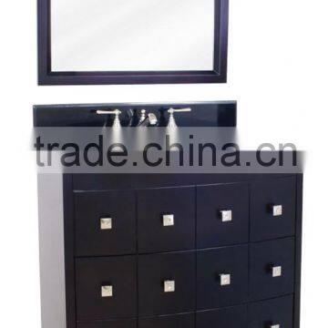 The latest design waterproof wooden bathroom vanity cabinet (YSG-030)