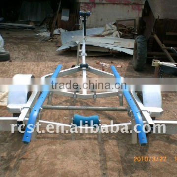 skid boat trailer