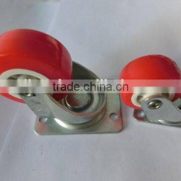1.5" Plastic Swivel Caster