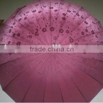 warter flower umbrella