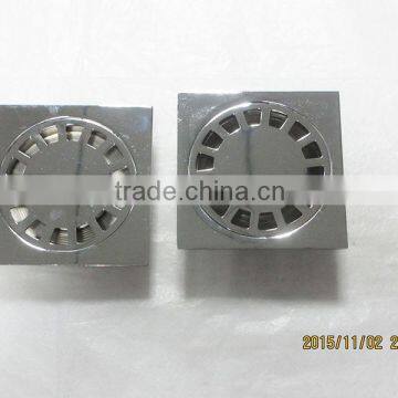 Factory-Light Weight Zinc Square Floor Drain/bathroom Floor Drain/wash Basin Drain photo-3