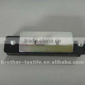 Threading comb with needle for Karl mayer warp machine