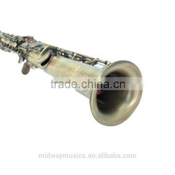 MSS-302 Antique Bronze Soprano Saxophone From China Supplier photo-6