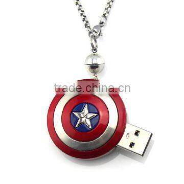 Shield Flash Disk Captain A USB photo-3
