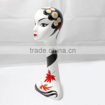 2015 Hot Selling Abstract Hand-painted Display Doll Head Wholesale photo-3
