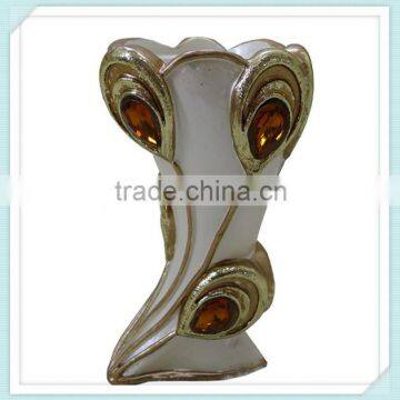Decorative resin burner