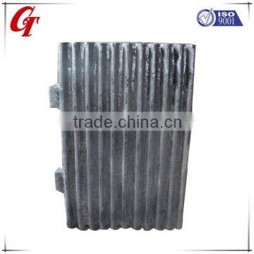 High Manganese Steel Casting Jaw Plate for Jaw Crusher Parts photo-2