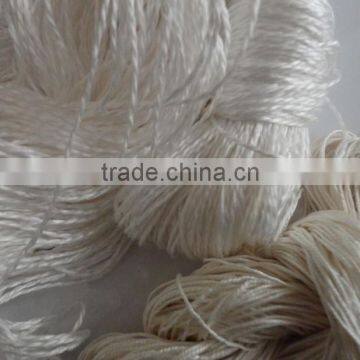 100%Mulberry silk spun yarn exhibition carpet yarn 295tex/3 In Stocks Manufactures